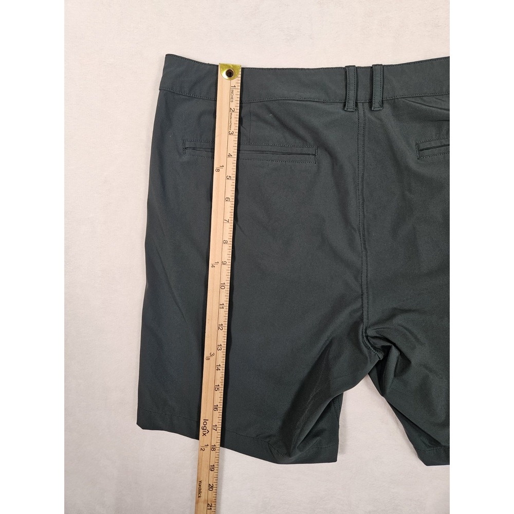 Cuts Shorts Mens‎ 34 Green AO Hybrid Quick Dry Slim Fit Chino Pockets - Picture 8 of 10